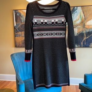 Hanna Andersson XS woman’s holiday sweater dress